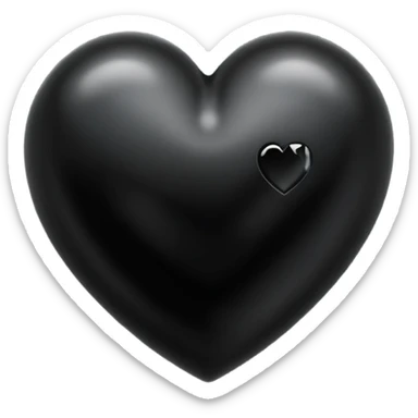 ❤️‍🔥 but black sticker