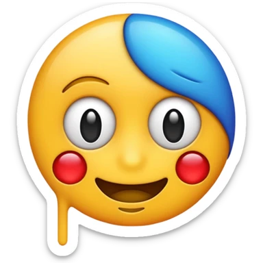 Make a weird emoji sticker