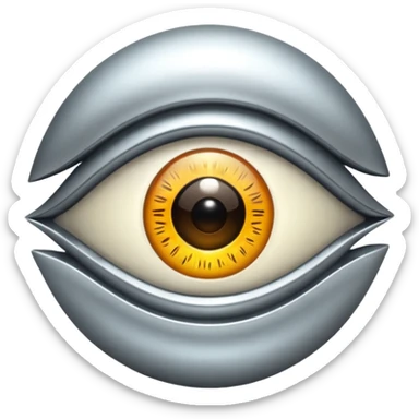 eye of chronos, the eye only sticker