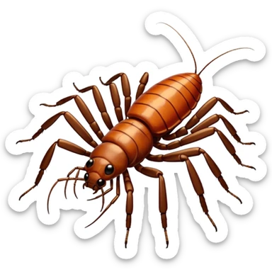 cockroaches and centipedes and spiders sticker