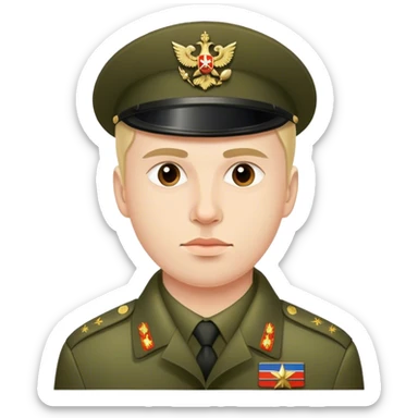 big modern Russian army, photorealistic sticker