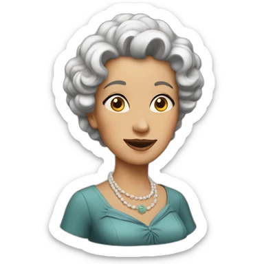 Madame sticker