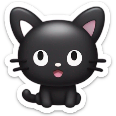 Kuromi Sanrio sticker