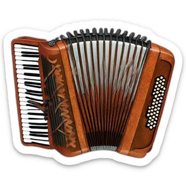 Slavic Accordion sticker