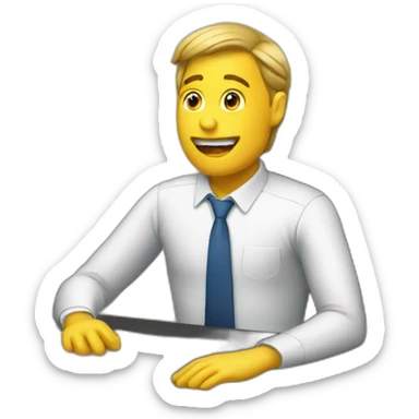  job interview sticker