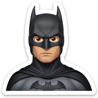 Gigachad batman sticker