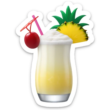 Piña colada  sticker