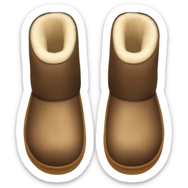 UGG slippers  sticker