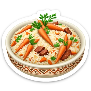 Uzbek pilaf sticker