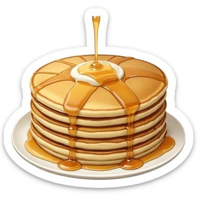 breakfast pancake sticker