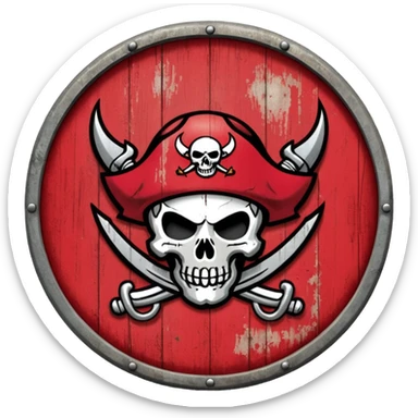 Tampa bay buccaneers vintage logo sticker