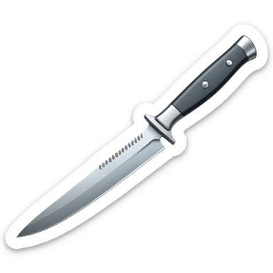 generate me a knife cutter style sticker