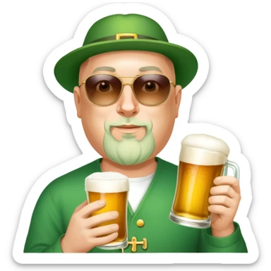 Having a Beer sticker