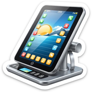 modern navigation equipment sticker