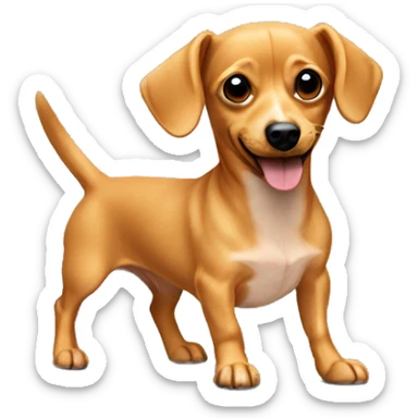 Chiweenie sticker