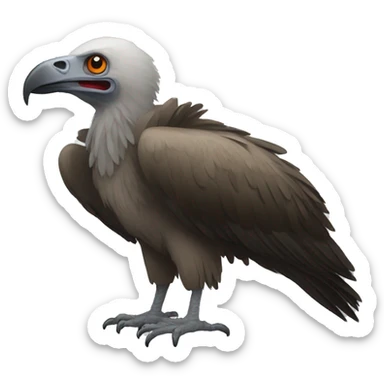 Vulture sticker