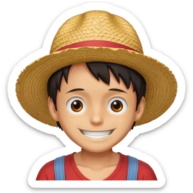 Luffy sticker