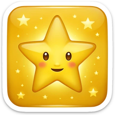 Aesthetic star sticker