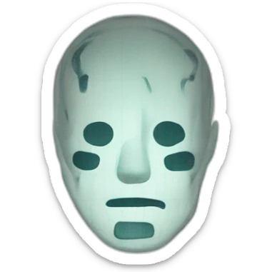 an Xray on a binary document sticker