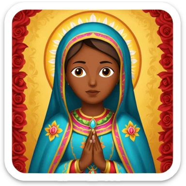 Virgen de Guadalupe sticker