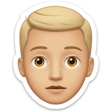 I want the the guy emoji but have him looking up sticker