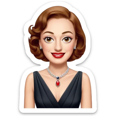 Joan Crawford sticker
