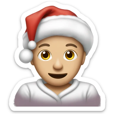 christmas pyjama  sticker