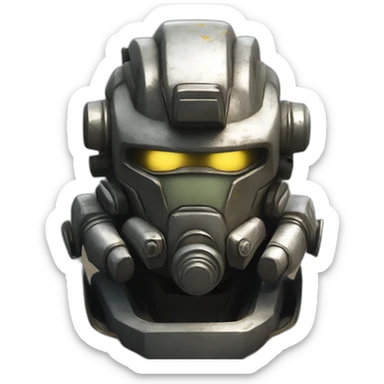 Power armor fallout 76 sticker