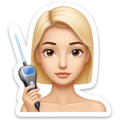 Laser hairemoval sticker