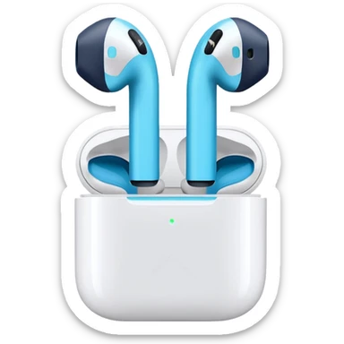 wireless earpods sticker
