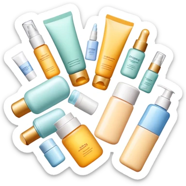 skin care sticker