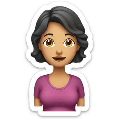 Mujer embarazada sticker