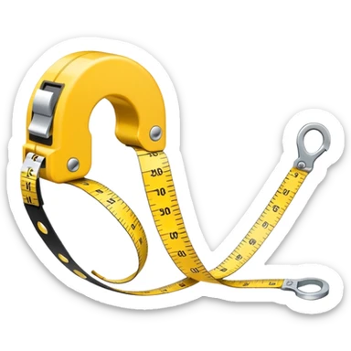 Sewing Essential measuring-tape sticker