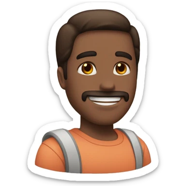 Un texto bonito que diga "Te quiero muchísimo, yo también"  sticker