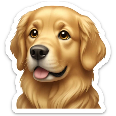 Golden retriever  sticker