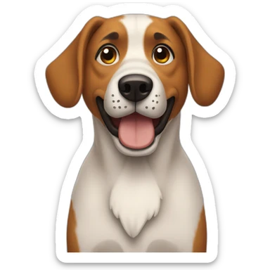 this is fine dog sticker