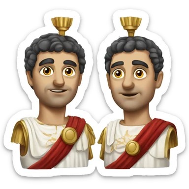 roman emperor sticker