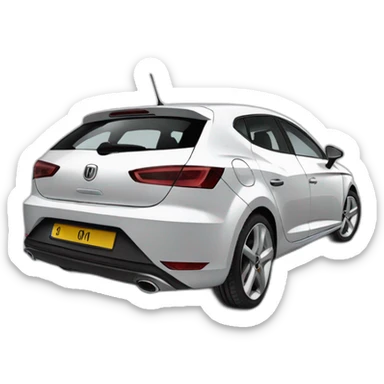Seat leon 1..9 tdi sticker