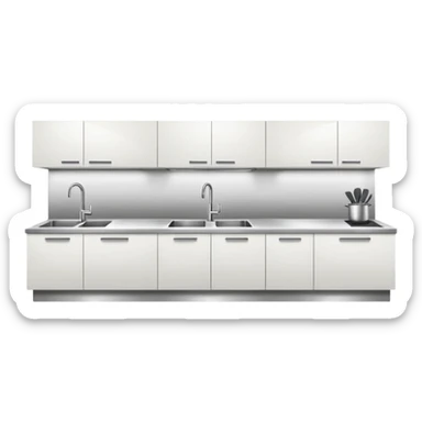 Clean counters kitchen sticker