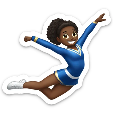 Cheerleading Tumbling  sticker