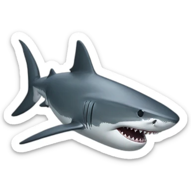 shark finesse sticker