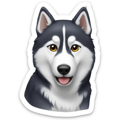 husky sticker