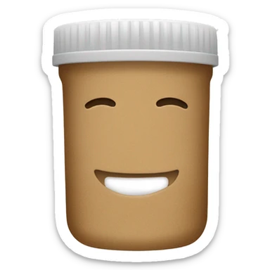 light brown body scrub pot sticker