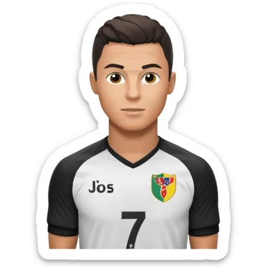 Cristiano Ronaldo camiseta colocolo sticker