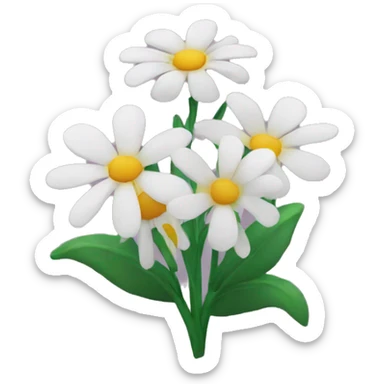 Flowers sticker