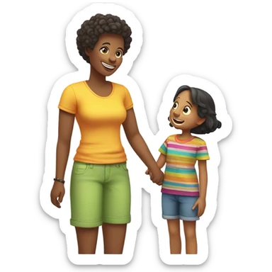 Aunt and newphew sticker