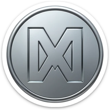 "M" "S" "T" within a circle sticker