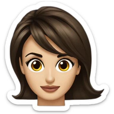 Penelope cruz sticker