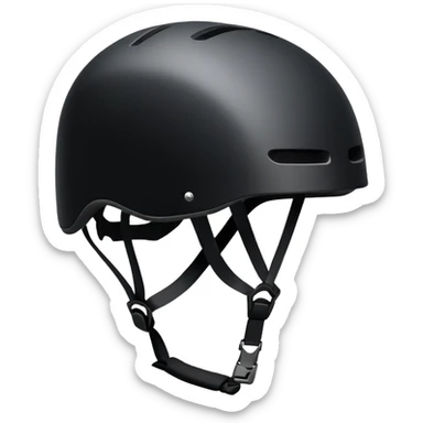 A bike helmet  sticker