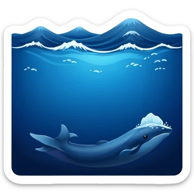 Deep Ocean sticker